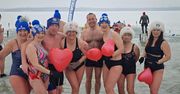 Tarnobrzeg: Serce - przerębel, pochodnie i morsowanie. 34. Finał WOŚP