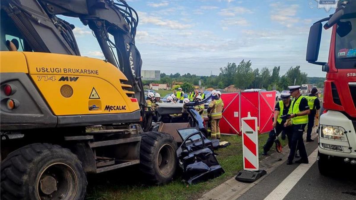 Śmiertelny wypadek na autostradzie