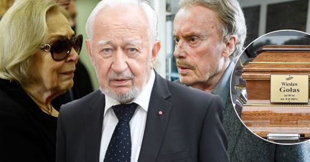 Pogrzeb Wiesława Gołasa. Wybitnemu aktorowi w ostatniej drodze towarzyszyły tłumy