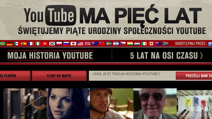 YouTube z nami już od pięciu lat [wideo] 1
