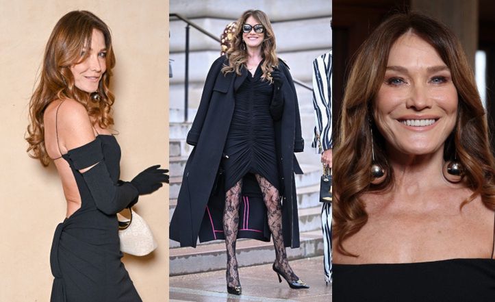 Carla Bruni lansuje się na paryskim Tygodniu Mody