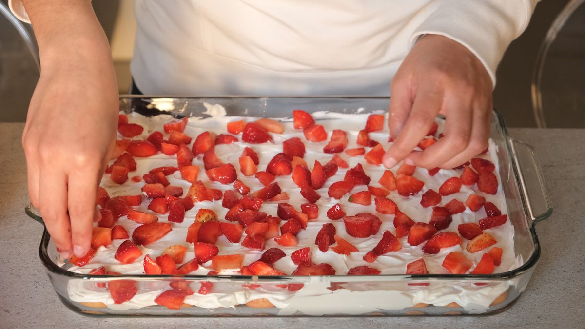 Tiramisu z truskawkami