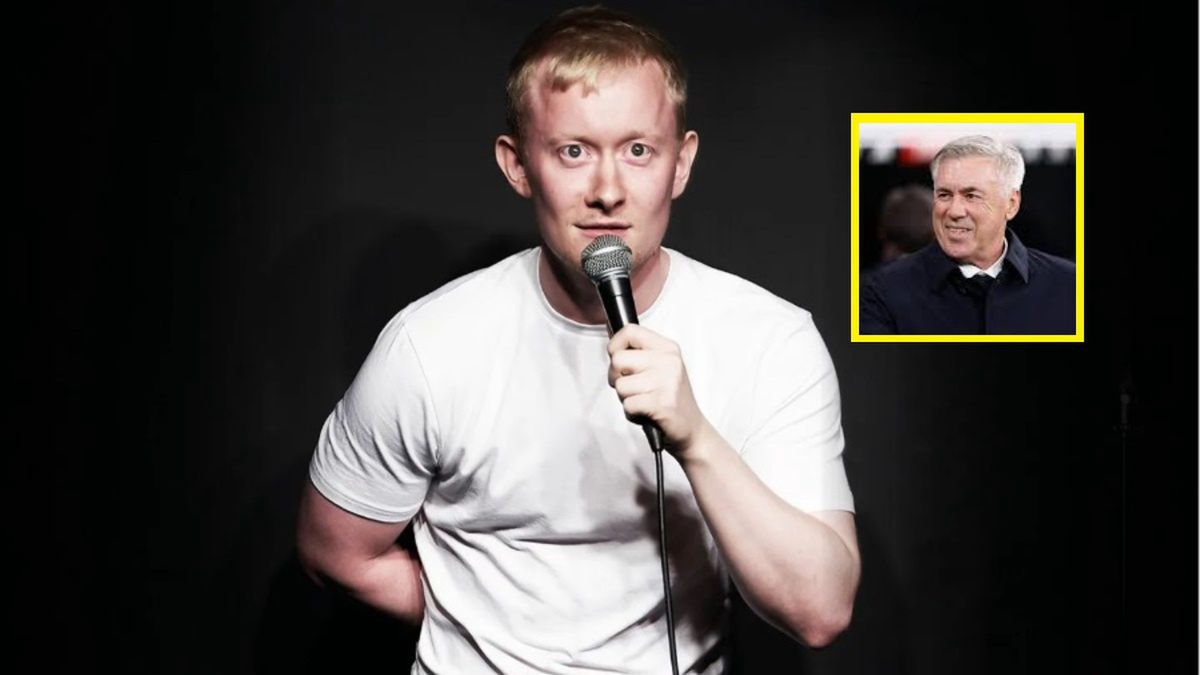 Karl Porter sparodiował Carlo Ancelottego