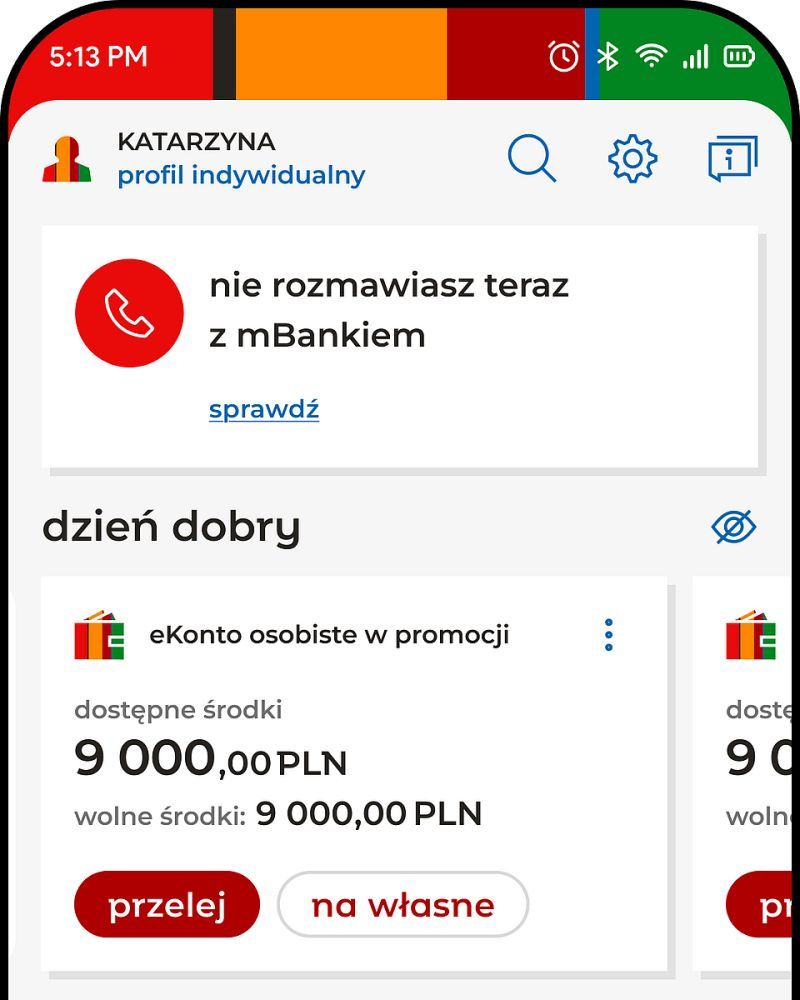 Nowa funkcja aplikacji mBanku