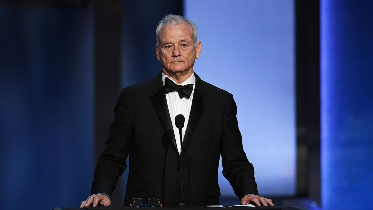 American Film Institute's 46th Life Achievement Award Gala Tribute to George Clooney - Show
HOLLYWOOD, CA - JUNE 07:  Bill Murray speaks onstage during the American Film Institute's 46th Life Achievement Award Gala Tribute to George Clooney at Dolby Theatre  on June 7, 2018 in Hollywood, California.  390011  (Photo by Kevin Winter/Getty Images for Turner)
Kevin Winter
AFI, Arts Culture and Entertainment, Hollywood, FeedRouted_NorthAmerica, FeedRouted_Europe, FeedRouted_Australasia, FeedRouted_Global, topix, bestof