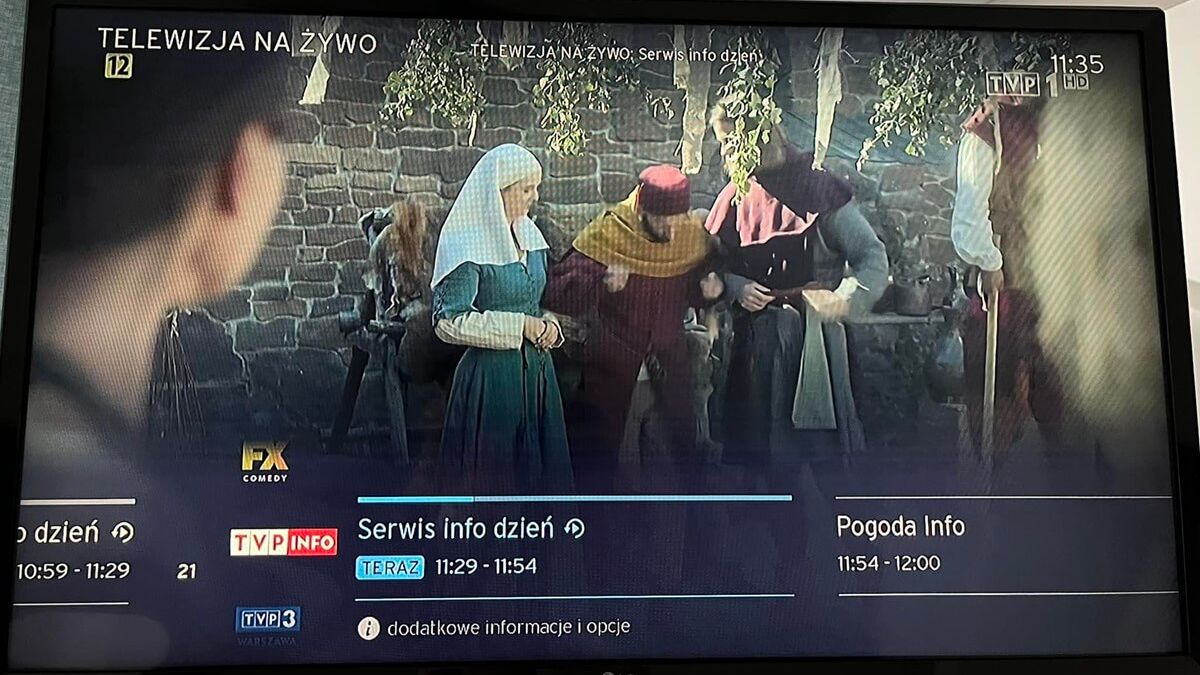 TVP Info nie działa. Zamiast niego TVP1