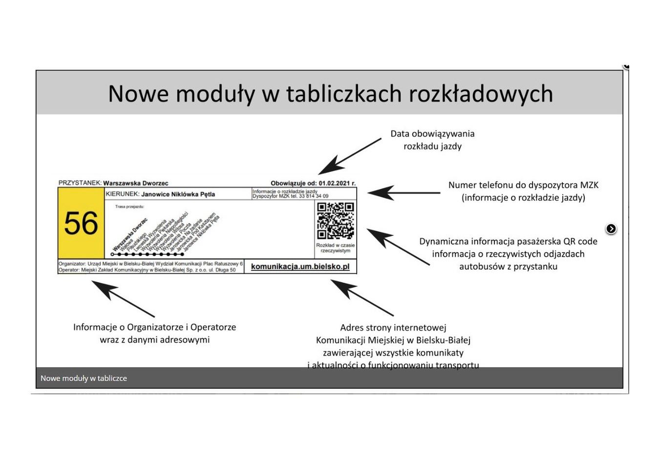 Bielsko-Biała. Nowe tabliczki informacyjne. Ma być czytelniej i przejrzyściej