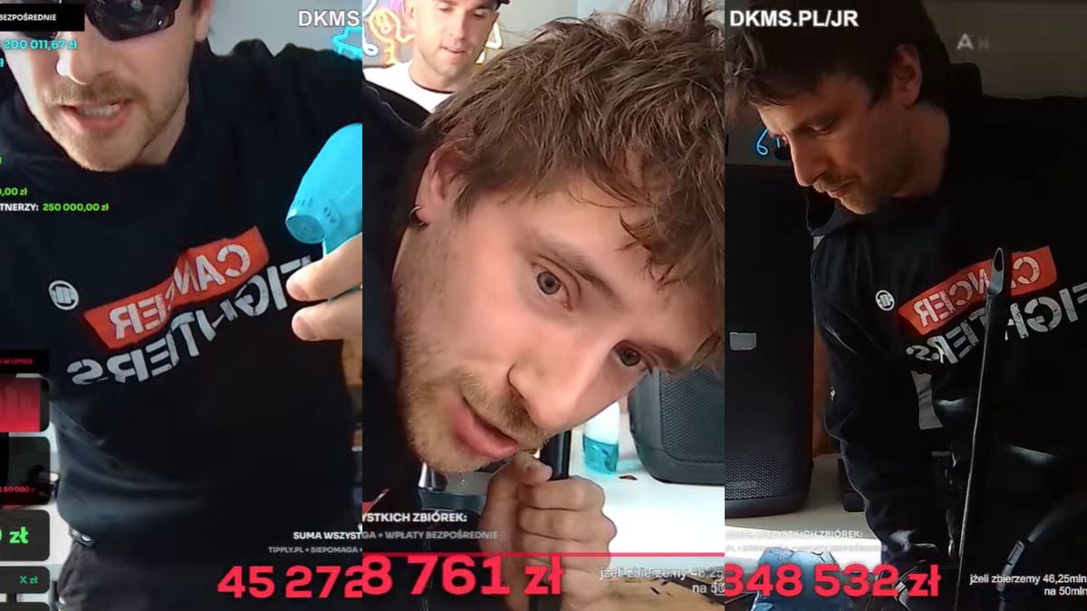 Maciej Musiał sprząta na streamie Łatwoganga