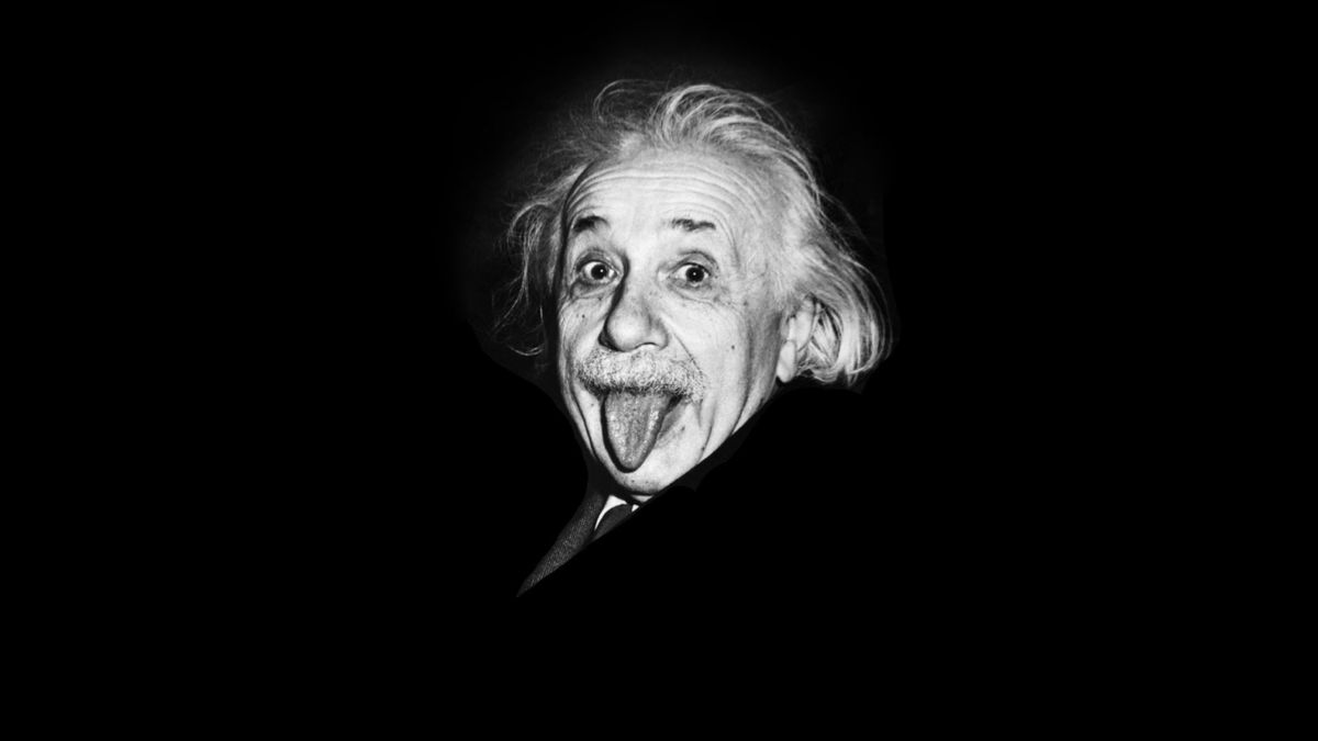 Do kogo Albert Einstein wystawił język na słynnym zdjęciu? 1