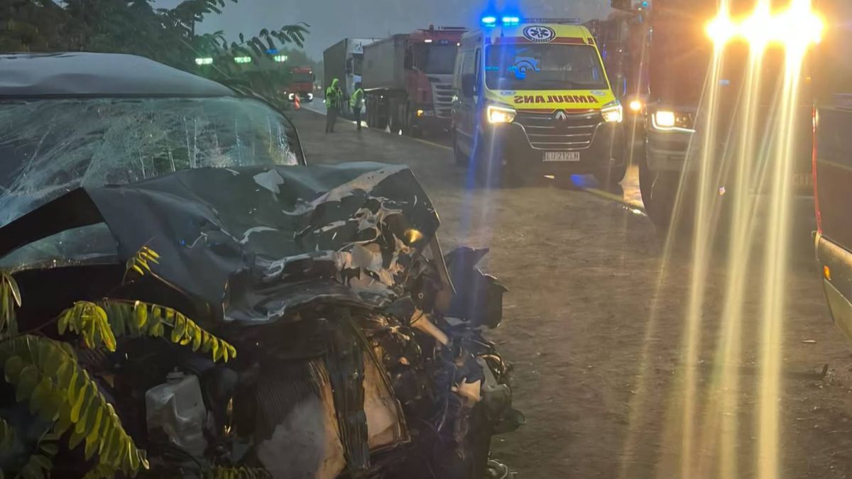Wypadek koło Lubartowa
