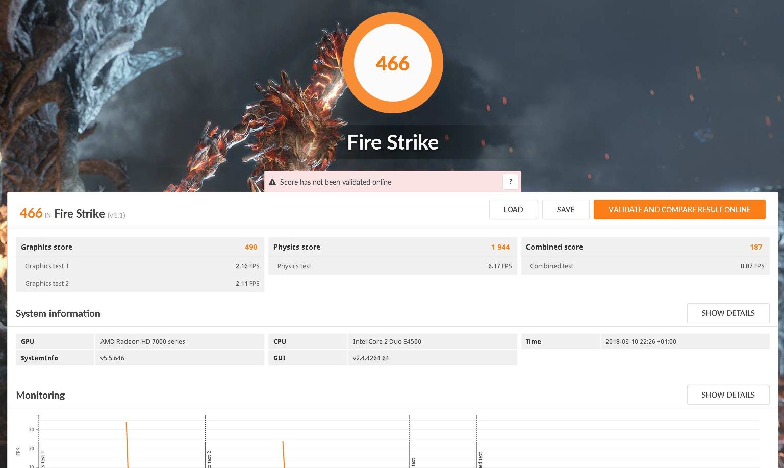 3DMark @ FireStrike.