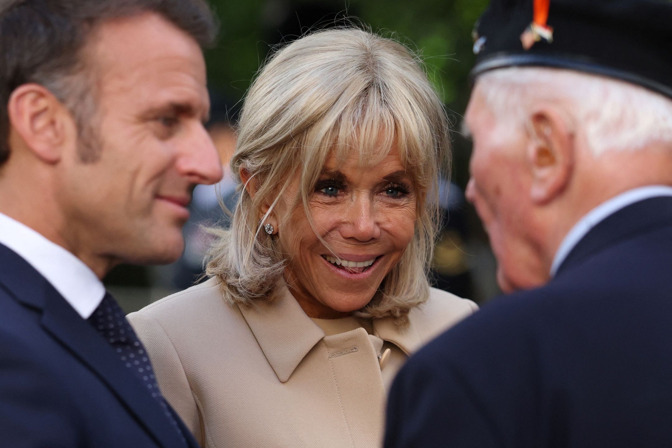 Emmanuel Macron i Brigitte Macron