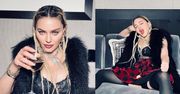 63-letnia Madonna eksponuje krocze i wypina pupę, popijając winko. Ponętna?