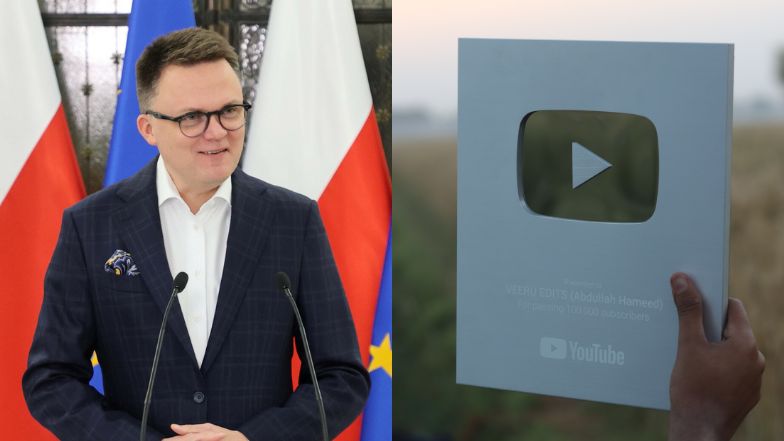 Szymon Hołownia ujawnia, CO ZROBI ze srebrnym przyciskiem dla kanału "Sejm RP"! Ma już plan...