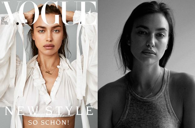 Smutna Irina Shayk pozuje bez makijażu