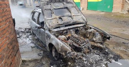 Wygoda. Zwłoki w spalonym BMW. Ofiarą 25-latek?