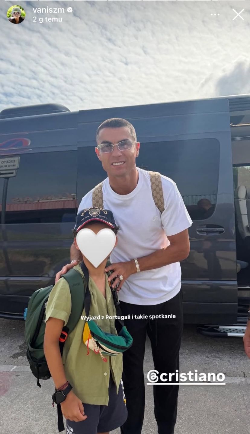 Vincent Brzoska poznał Cristiano Ronaldo