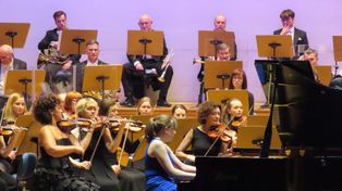 Zielona Góra: Fenomenalne wykonanie koncertu fortepianowego Grażyny Bacewicz. Julia Kociuban pokazała prawdziwy kunszt artystyczny