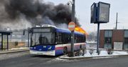 Autobus "płonął jak pochodnia". Wstrząsający widok w Bydgoszczy