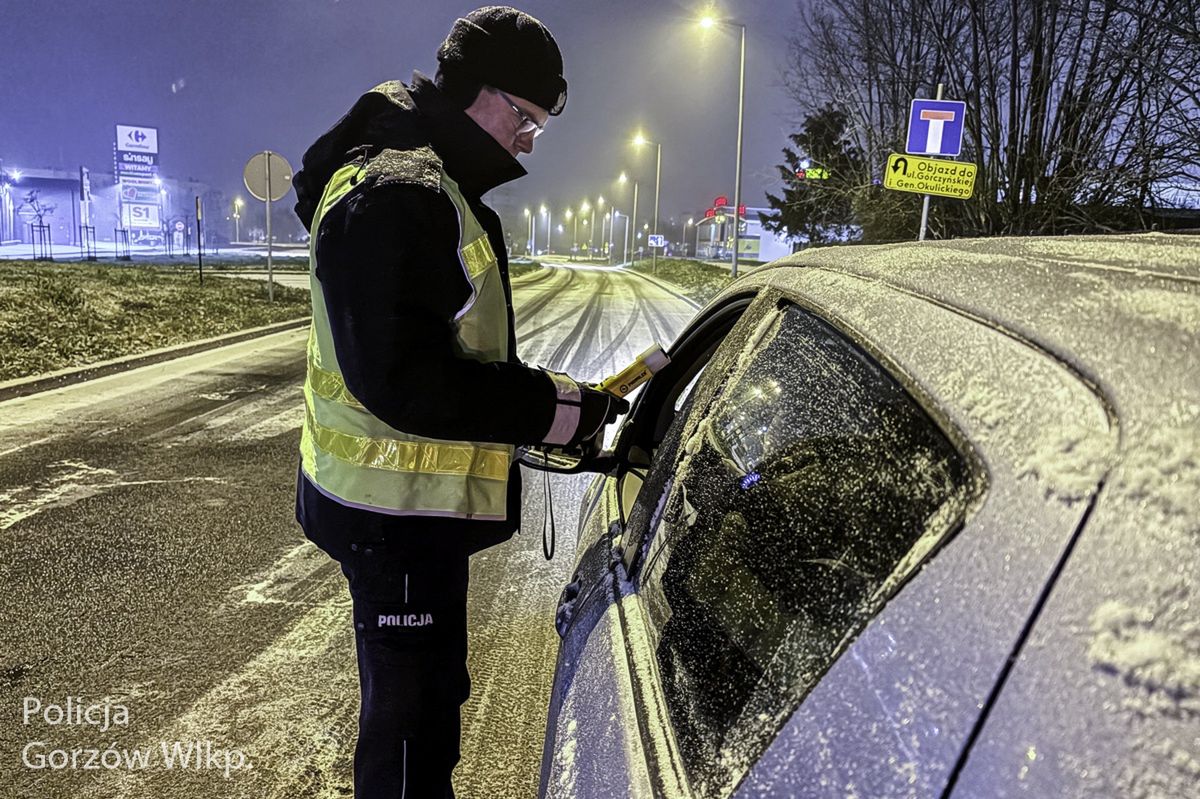 Gorzów: 44-latek z 1,5 promila zatrzymany na Narutowicza