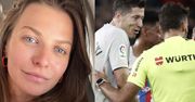 Tak zachowała się Anna Lewandowska po czerwonej kartce dla męża