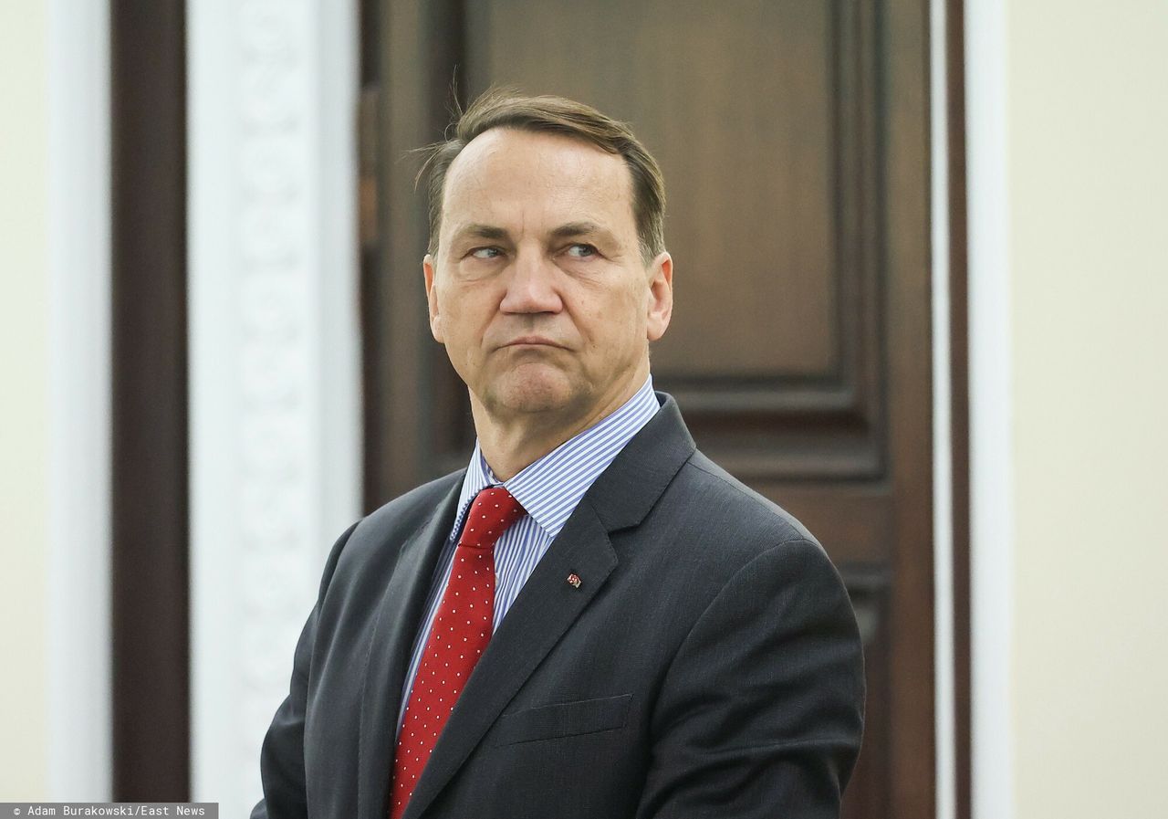 Zapytali, kiedy skończy się wsparcie dla Ukrainy. Sikorski mówi krótko