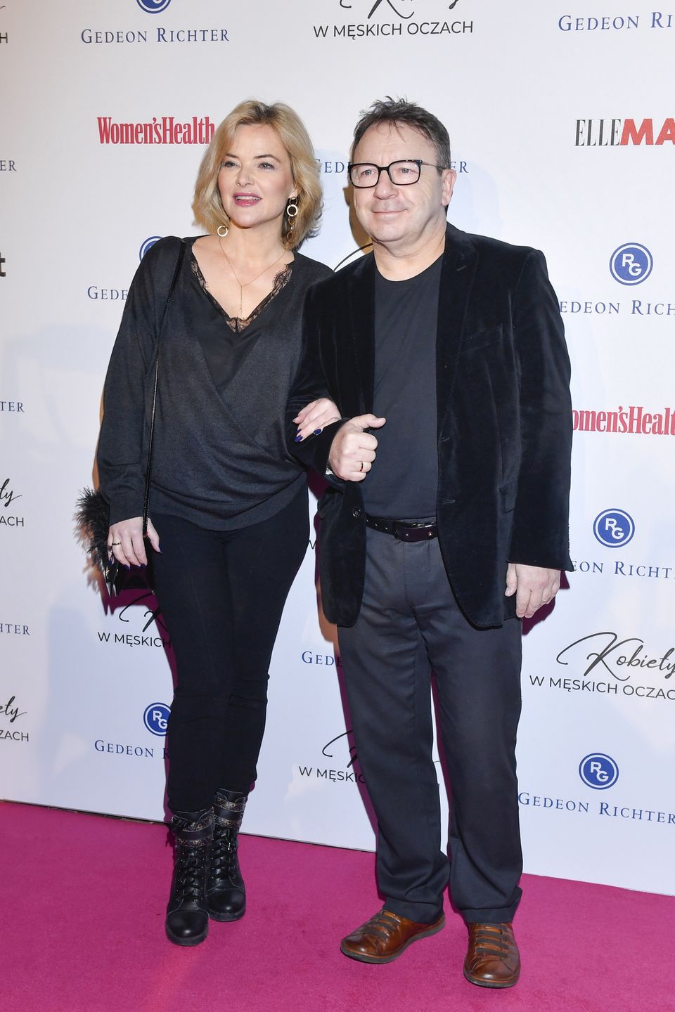 Monika Richardson i Zbigniew Zamachowski