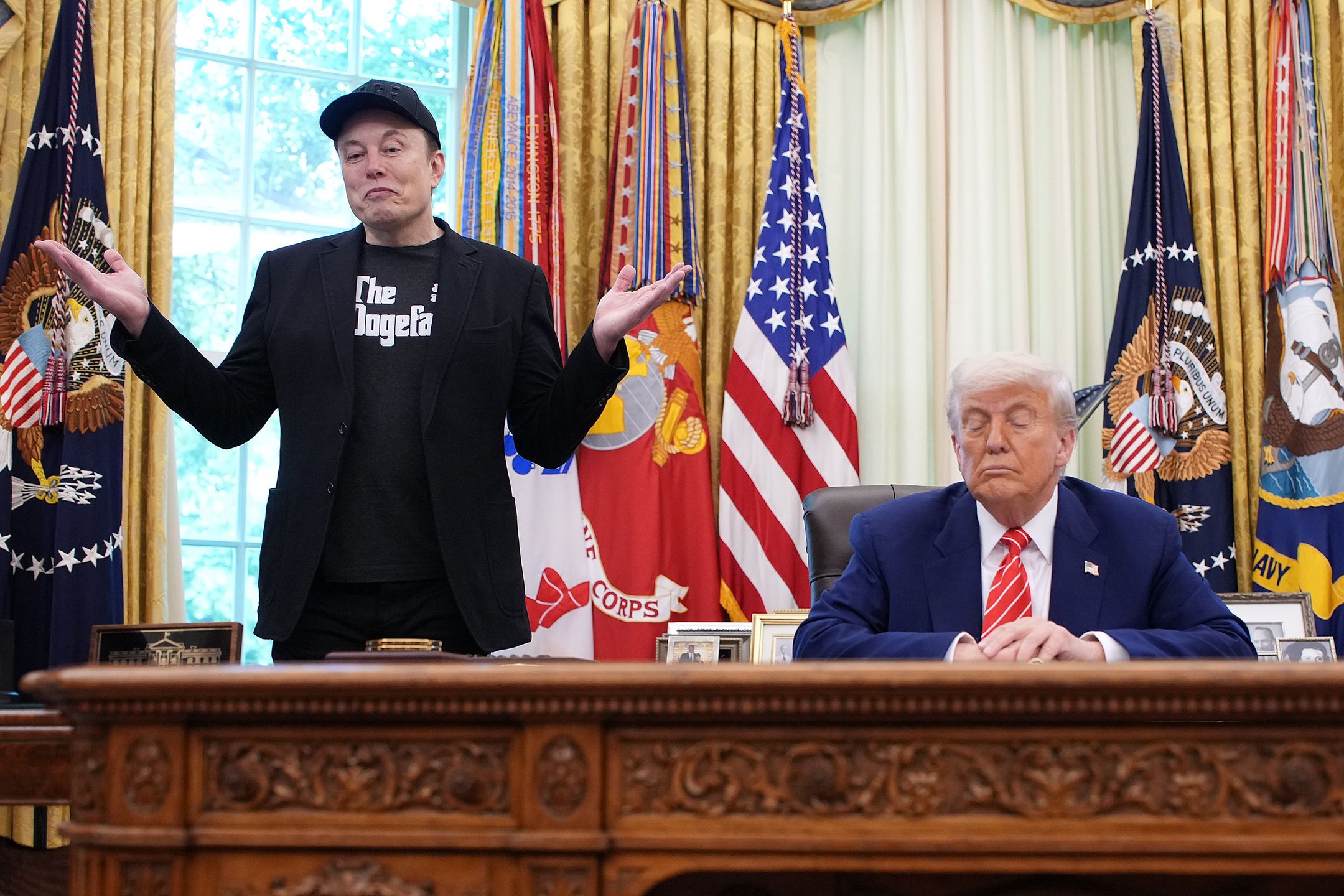 Elon Musk uderza w Donalda Trumpa