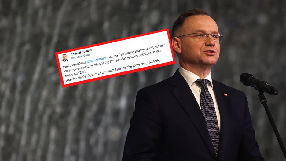 Duda odpowiada Tuskowi