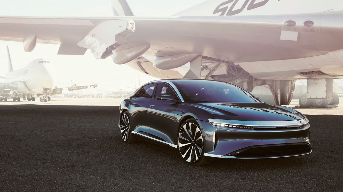 Lucid Air prezentuje się naprawdę dostojnie