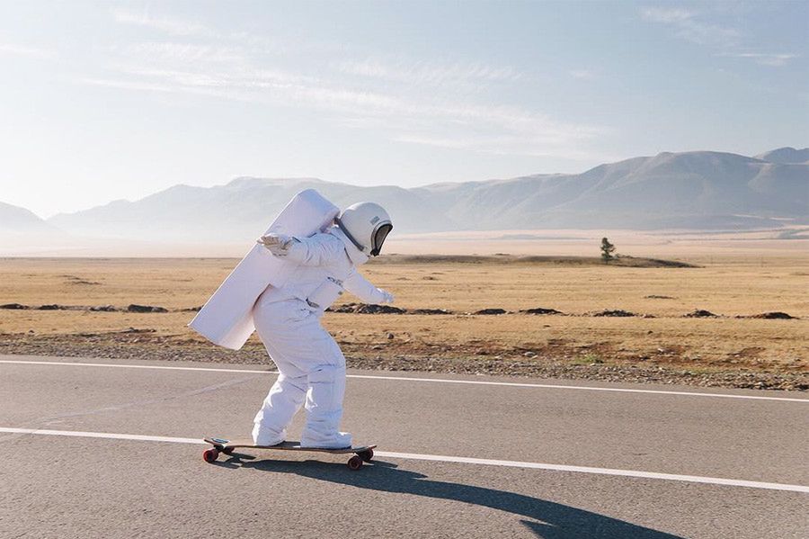 Fotografie zagubionego astronauty pokazują wspaniałe krajobrazy Ziemi