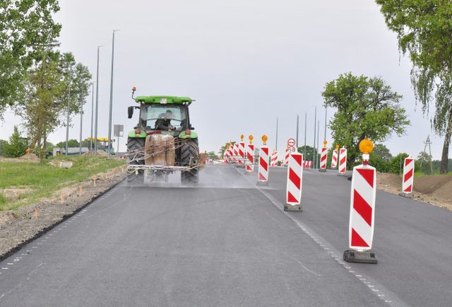 Fot. Licencjodawca. Przebudowa skrzyżowania