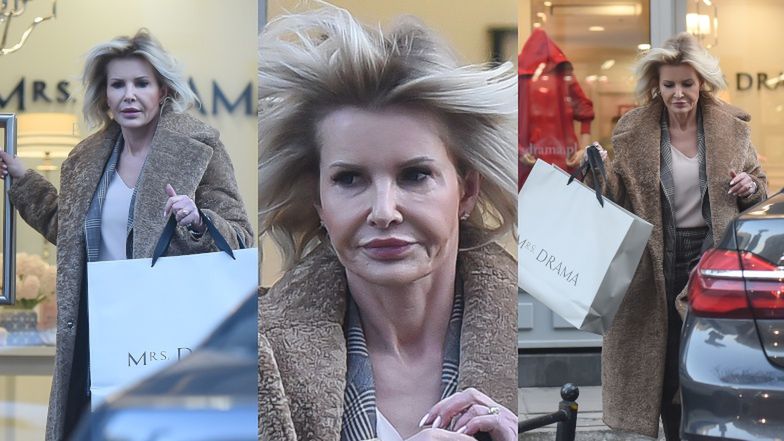 Joanna Racewicz buszuje po butiku Małgorzaty Rozenek