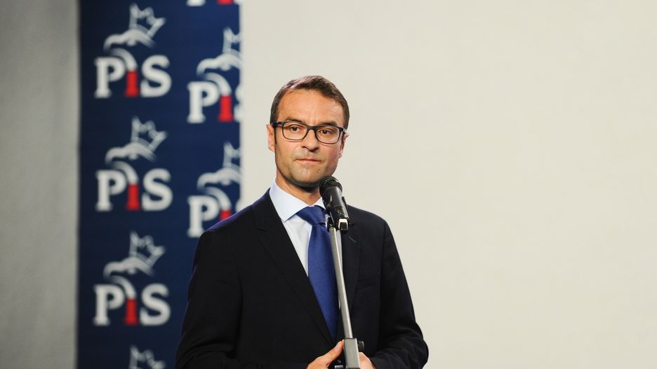 Na zdj. Tomasz Poręba (PiS)