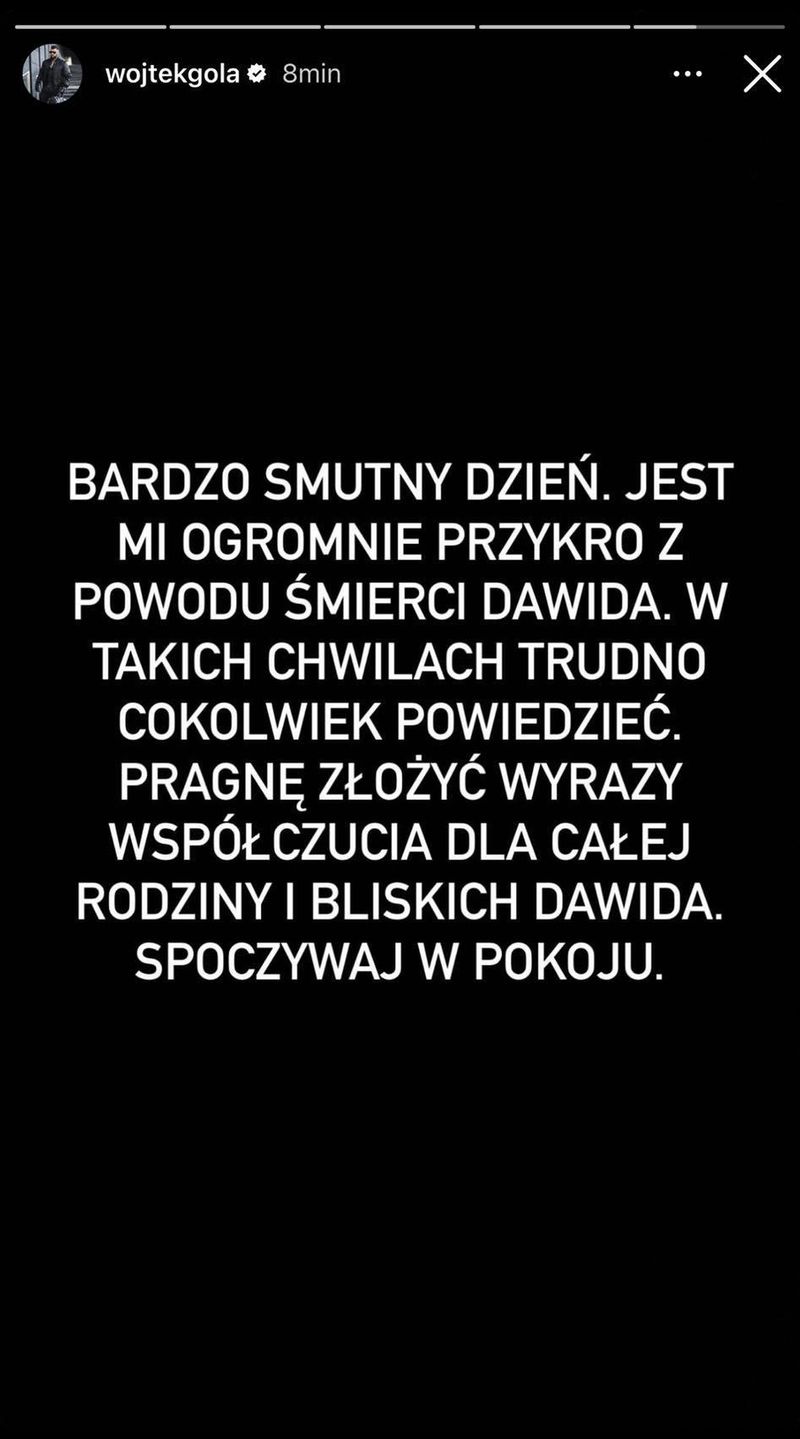 Pożegnanie Dawida Ozdoby