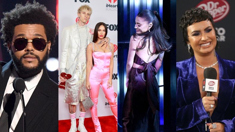 iHeartRadio Music Awards: Demi Lovato po coming oucie, Megan Fox i Machine Gun Kelly, The Weeknd... (ZDJĘCIA)