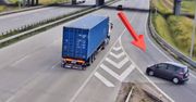 Sceny na A1. Zawróciła i pojechała pod prąd. Jest nagranie