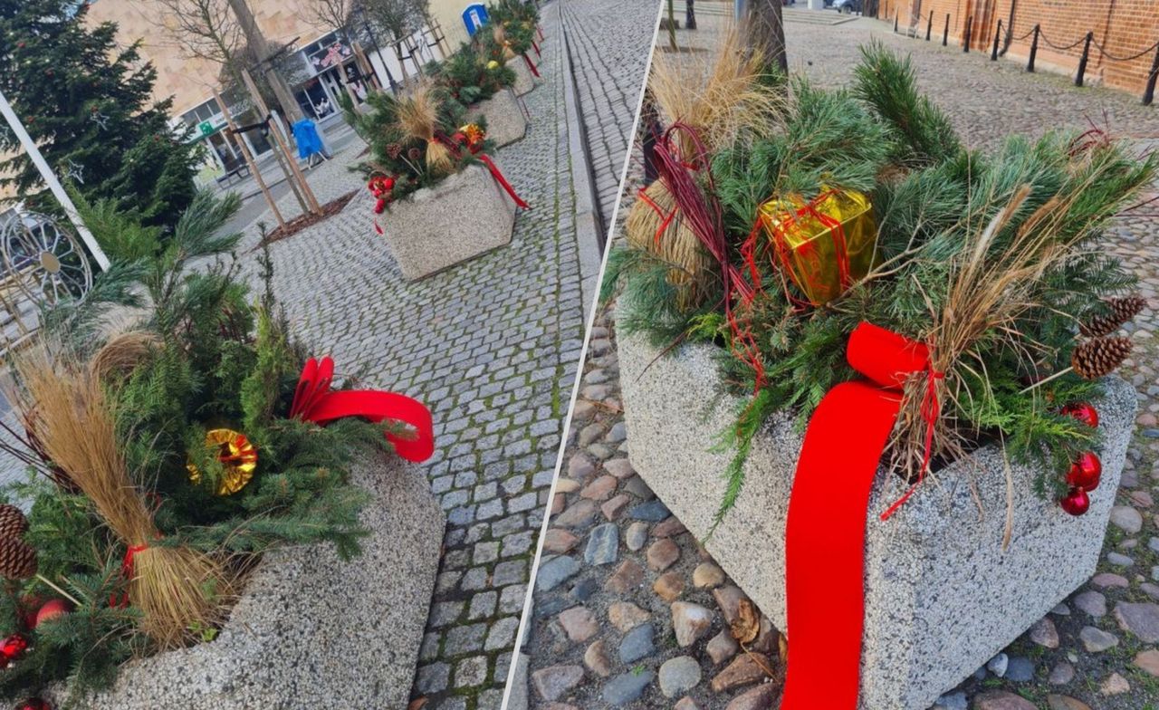 Gorzów: Zuchwała kradzież w centrum miasta. Zniknęły świąteczne ozdoby z donic