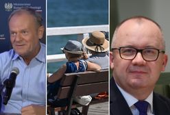 Tąpnięcie poparcia dla koalicji, upały w Polsce, Bodnar o decyzji prokuratury. Co wydarzyło się w środę?
