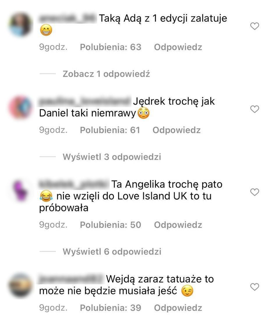 Nowa uczestniczka "Love Island" pod ostrzałem internautów