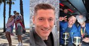 Robert Lewandowski również podsumował rok: RODZINNE chwile, sukcesy i Wojciech Szczęsny puszczający dymka... (ZDJĘCIA)