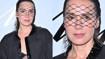 Olga Bołądź zawojowała ściankę jako tajemnicza piękność. Jeden detal zrobił całą stylizację [ZDJĘCIA]