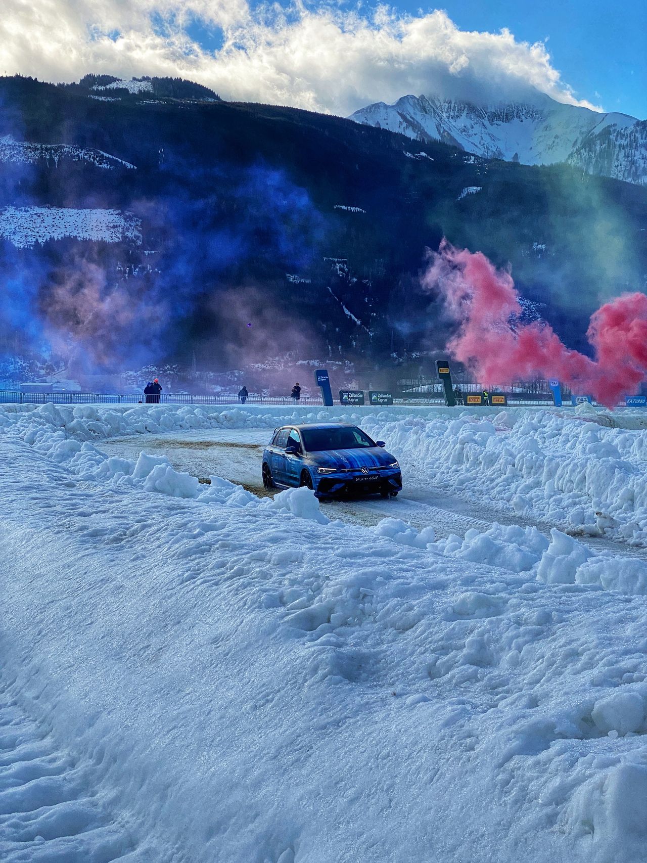 Volkswagen Golf R, Ice Race 2024, Zell am See
