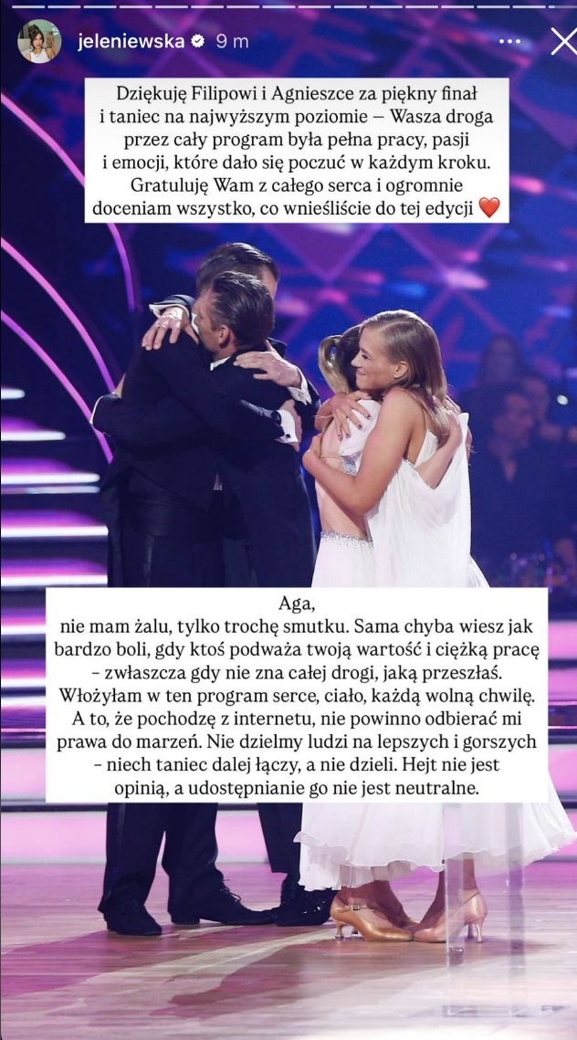 Maria Jeleniewska zwróciła się do Agnieszki Kaczorowskiej 
