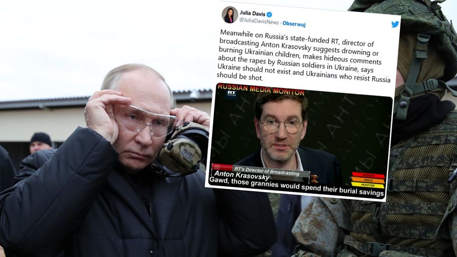 Bulwersujące słowa rosyjskiego dziennikarza o ukraińskich dzieciach