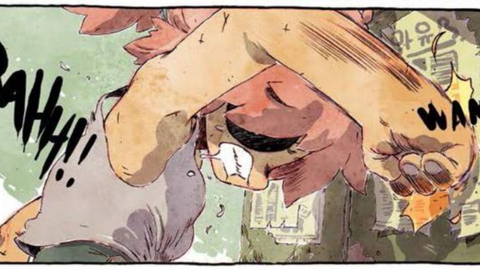 "PTSD", scen. i rys. Guillaume Singelin