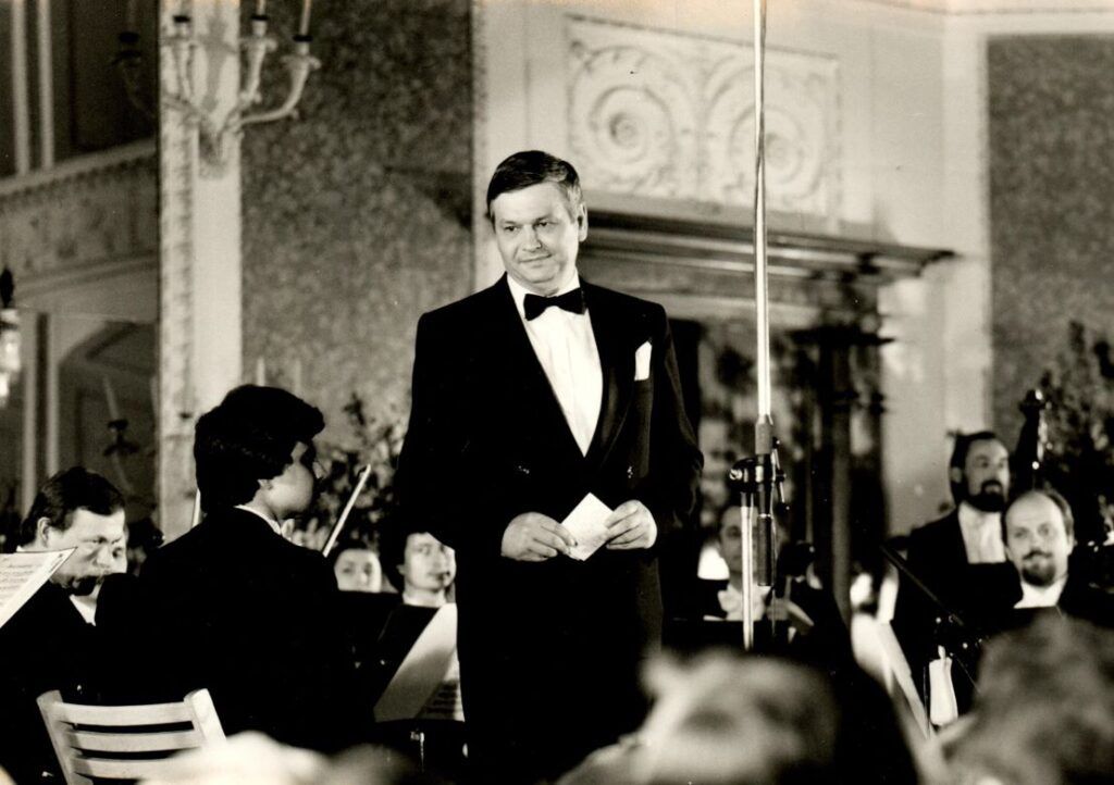 Bogusław Kaczyński w Łańcucie © archiwum ORFEO Fundacji im. Bogusława Kaczyńskiego