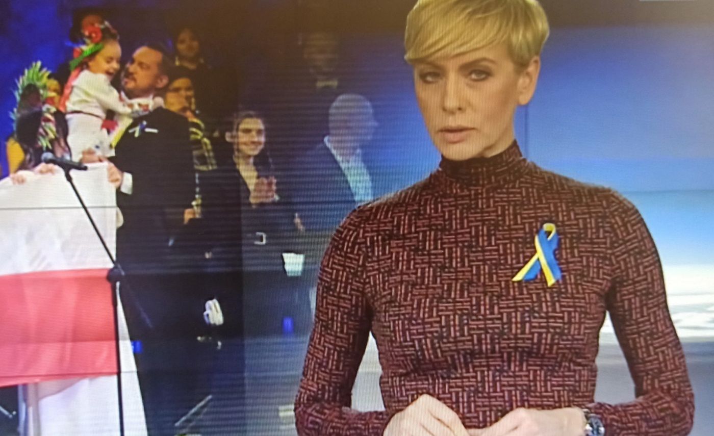 Anita Werner w "Faktach" przekazała dane o oglądalności koncertu "Razem z Ukrainą"