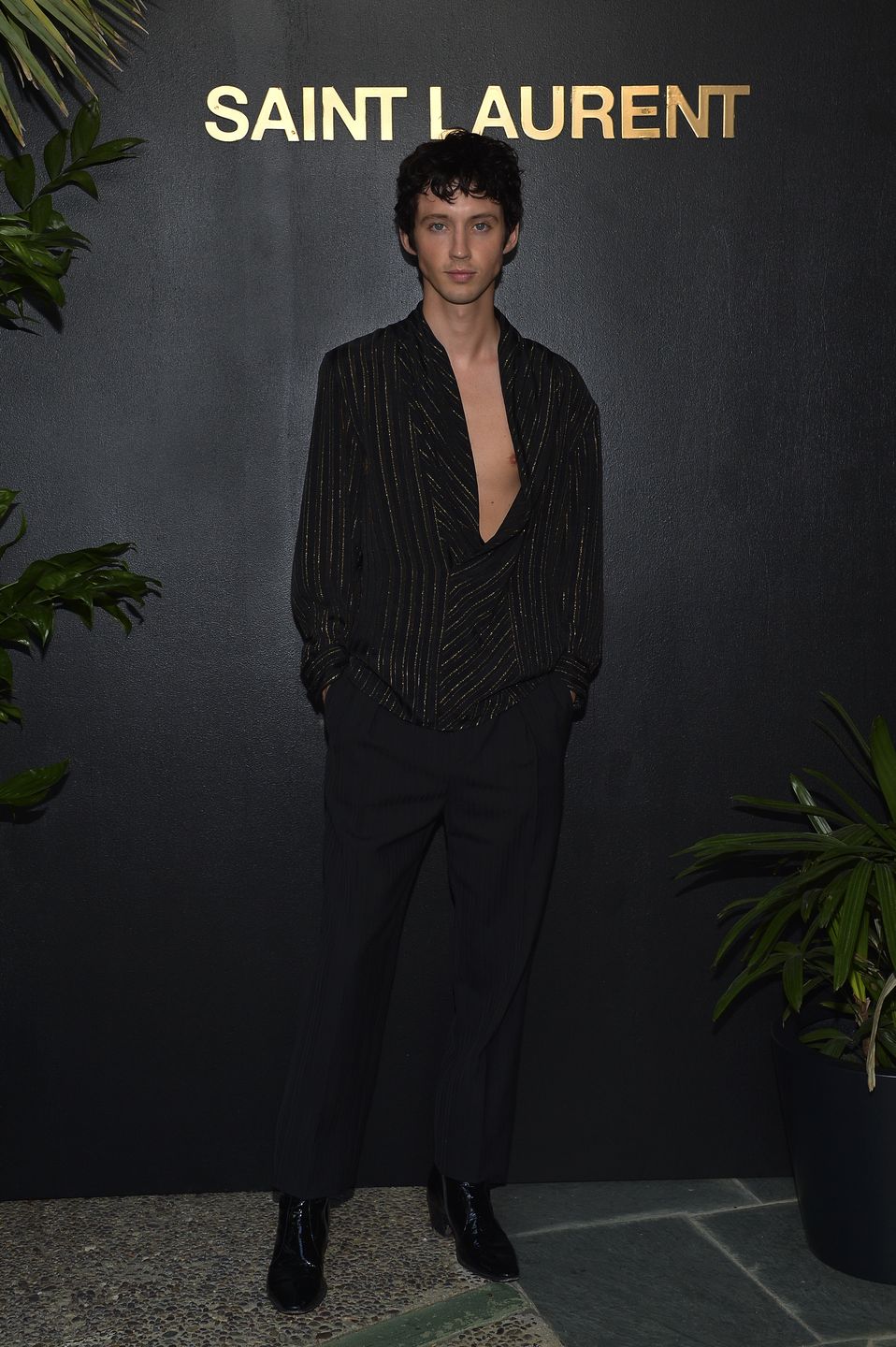 Gwiazdy na imprezie Saint Laurent