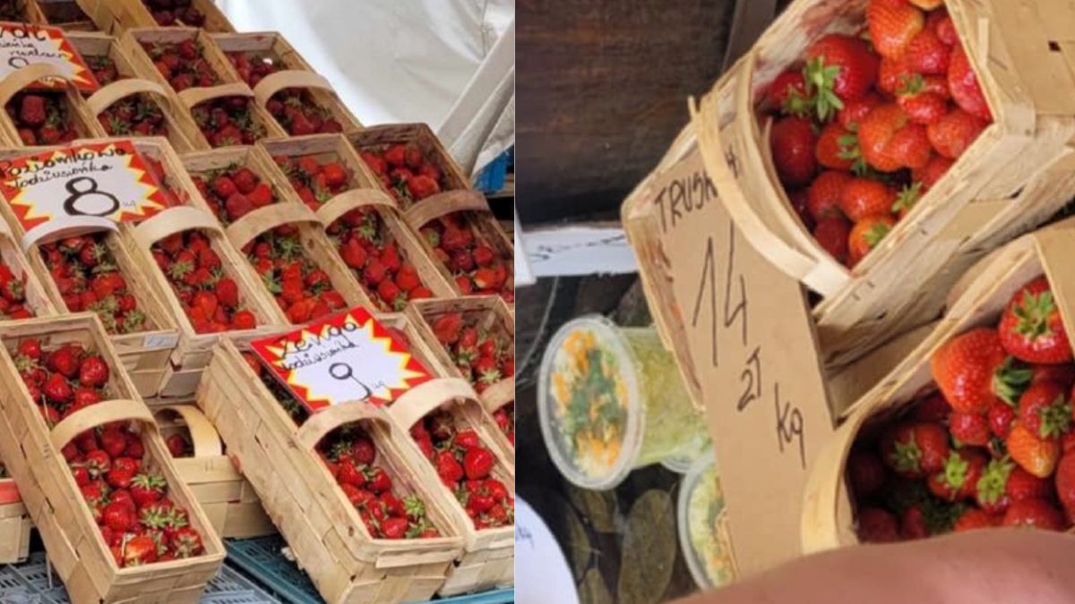 Po lewej - cena w czerwcu 2024, po prawej w czerwcu 2025